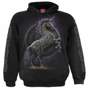 Spiral - Celtic Unicorn - Pullover Hoodie ryhmässä MERCHANDISE / Hupparit / Nyheter /  @ Bengans Skivbutik AB (5667042r)