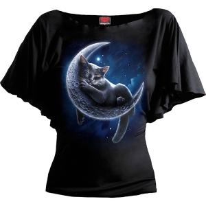 Spiral - Velvet Moon - Ladies Latin Boatneck Top ryhmässä MERCHANDISE / T-paita / Nyheter / Övrigt @ Bengans Skivbutik AB (5667049r)