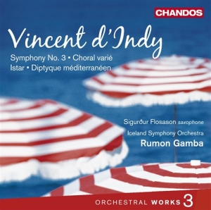 D Indy - Orchestral Works Vol 3 ryhmässä CD @ Bengans Skivbutik AB (566726)