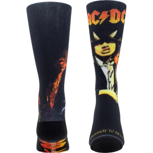 Ac/Dc - Highway To Hell Sublimation Uni Bl Socks ryhmässä MERCHANDISE / Strumpor /  /  @ Bengans Skivbutik AB (5667673)