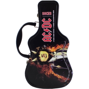 Ac/Dc - Logos Guitar Tin Uni 3-Pack Socks ryhmässä MERCHANDISE / Strumpor / / @ Bengans Skivbutik AB (5667677)