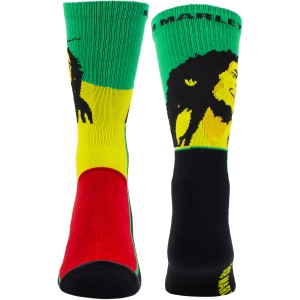 Bob Marley - Smile Uni Bl Socks ryhmässä MERCHANDISE / Strumpor /  /  @ Bengans Skivbutik AB (5667706)