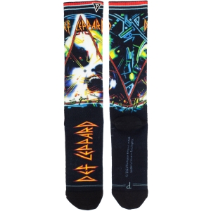 Def Leppard - Hysteria Sublimation Uni Bl Socks ryhmässä MERCHANDISE / Strumpor /  /  @ Bengans Skivbutik AB (5667714)