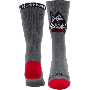 Def Leppard - Logo Uni Bl Socks ryhmässä MERCHANDISE / Strumpor /  /  @ Bengans Skivbutik AB (5667715)