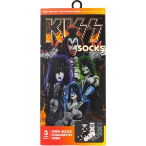 Kiss - Logos Gift Box Uni 3-Pack Socks ryhmässä MERCHANDISE / Strumpor / / @ Bengans Skivbutik AB (5667752)