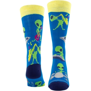 Perri's - Aliens Uni Blue Socks ryhmässä MERCHANDISE / Strumpor /  /  @ Bengans Skivbutik AB (5667761)