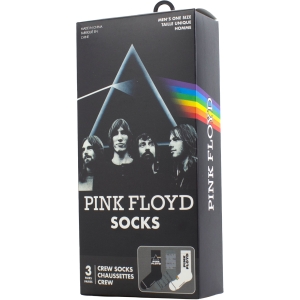 Pink Floyd - Logos Gift Box Uni 3-Pack Socks ryhmässä MERCHANDISE / Strumpor /  /  @ Bengans Skivbutik AB (5667768)