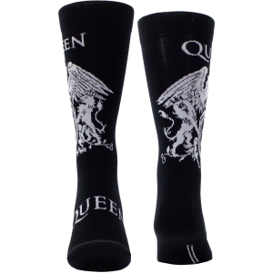 Queen - White Crest Uni Bl Socks ryhmässä MERCHANDISE / Strumpor /  /  @ Bengans Skivbutik AB (5667773)