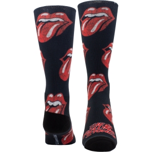 Rolling Stones - Allover Tongues Sublimation Uni Bl Socks ryhmässä MERCHANDISE / Strumpor /  /  @ Bengans Skivbutik AB (5667774)