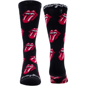 Rolling Stones - Allover Tongues Uni Bl Socks ryhmässä MERCHANDISE / Strumpor /  /  @ Bengans Skivbutik AB (5667775)