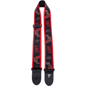 Slayer - Show No Mercy Guitar Strap ryhmässä MERCHANDISE / Merch / Kommande / Hårdrock @ Bengans Skivbutik AB (5667783)