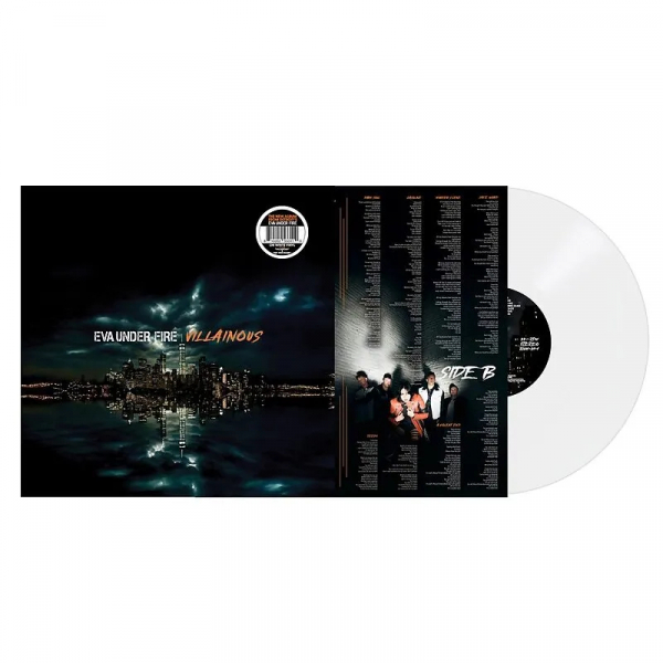 Eva Under Fire - Villainous (White Vinyl LP) ryhmässä ME SUOSITTELEMME / Perjantain julkaisut / 2026-07-10 @ Bengans Skivbutik AB (5667931)