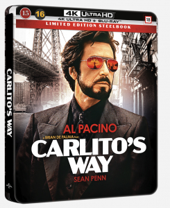 Movie - Carlito's Way Steelbook ryhmässä Elokuva / Film UHD-4K /  /  @ Bengans Skivbutik AB (5668389)