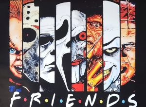 Movie Poster - Slasher Horror Friends 91,5 x 61 cm ryhmässä MERCHANDISE / Poster / TV-sarja @ Bengans Skivbutik AB (5668404)