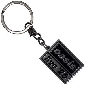 Oasis - Live 25 Logo Keychain ryhmässä MERCHANDISE / Avainrengas / / @ Bengans Skivbutik AB (5668622)