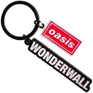 Oasis - Wonderwall Decca Logo Charm Keychain ryhmässä MERCHANDISE / Avainrengas /  /  @ Bengans Skivbutik AB (5668628)