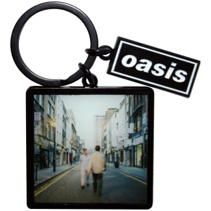 Oasis - What's The Story Album Decca Logo Charm Keychain ryhmässä MERCHANDISE / Avainrengas / / @ Bengans Skivbutik AB (5668631)
