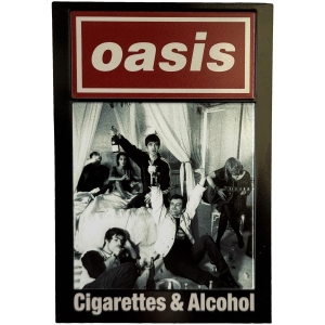 Oasis - Cigarettes & Alcohol Single Magnet ryhmässä MERCHANDISE / Magneetti / / @ Bengans Skivbutik AB (5668638)