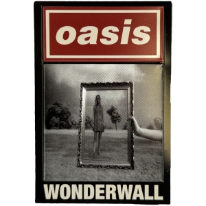 Oasis - Wonderwall Single Magnet ryhmässä MERCHANDISE / Magneetti / / @ Bengans Skivbutik AB (5668639)