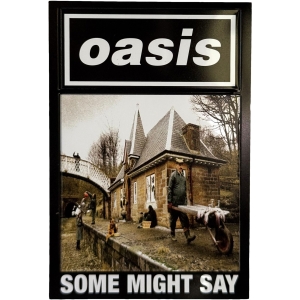 Oasis - Some Might Say Single Magnet ryhmässä MERCHANDISE / Magneetti / / @ Bengans Skivbutik AB (5668641)