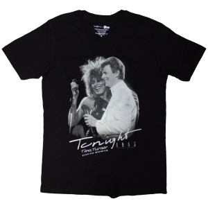 Tina Turner & David Bowie - Tonight 1985 Uni Bl T-Shirt ryhmässä MERCHANDISE / T-paita / Nyheter / Pop-Rock @ Bengans Skivbutik AB (5668662r)