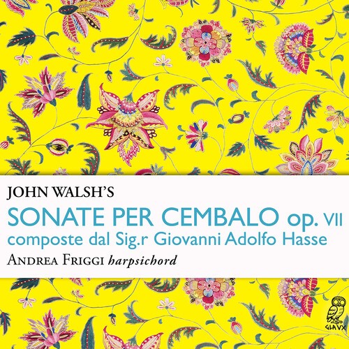 Johann Adolf Hasse - John Walsh's Sonate Per Cembalo, Op ryhmässä CD / Myydyimmät @ Bengans Skivbutik AB (5668721)