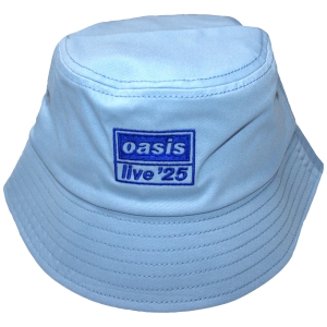 Oasis - Live 25 Logo Blue Bucket Hat ryhmässä MERCHANDISE / Merch / Nyheter / Pop-Rock @ Bengans Skivbutik AB (5668807)