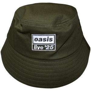 Oasis - Live 25 Logo Green Bucket Hat ryhmässä MERCHANDISE / Merch / Nyheter / Pop-Rock @ Bengans Skivbutik AB (5668808)