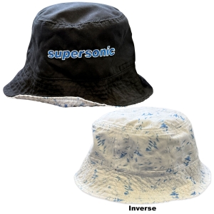 Oasis - Supersonic / Tie Dye Reversible Bl Bucket Hat ryhmässä MERCHANDISE / Merch / Nyheter / Pop-Rock @ Bengans Skivbutik AB (5668814)