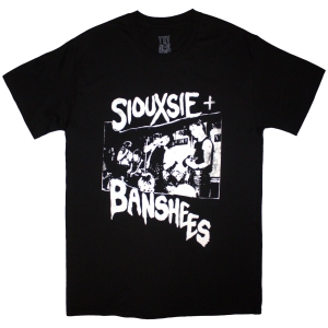 Siouxsie And The Banshees - Live! Uni Bl T-Shirt ryhmässä MERCHANDISE / T-paita / Nyheter / Pop-Rock @ Bengans Skivbutik AB (5668818r)