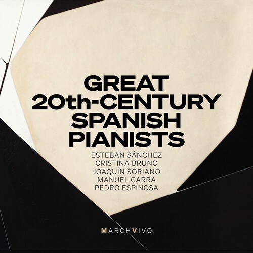 Esteban Sanchez Cristina Bruno Jo - Great 20Th-Century Spanish Pianists ryhmässä CD / Myydyimmät @ Bengans Skivbutik AB (5668904)