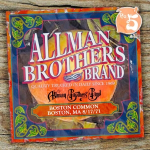 Allman Brothers Band The - Boston Commons 8-17-71 ryhmässä CD / Kommande / Pop-Rock @ Bengans Skivbutik AB (5669053)