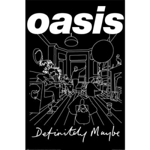 Oasis - Oasis (Definitely Maybe Art)  Poster 91,5 X 61 Cm ryhmässä MERCHANDISE / Poster / Pop-Rock @ Bengans Skivbutik AB (5669229)