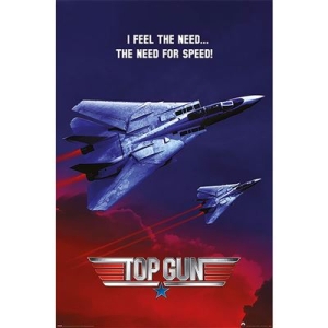 Movie Poster  - Top Gun (The Need For Speed)  Poster 91,5 X 61 Cm ryhmässä MERCHANDISE / Poster / Soundtrack @ Bengans Skivbutik AB (5669240)