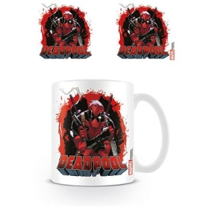 Deadpool - Deadpool (Smoking Gun) Mug ryhmässä MERCHANDISE / Muki / Soundtrack @ Bengans Skivbutik AB (5669277)