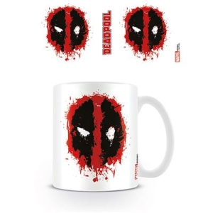Deadpool - Deadpool (Splat) Mug ryhmässä MERCHANDISE / Muki / Soundtrack @ Bengans Skivbutik AB (5669278)