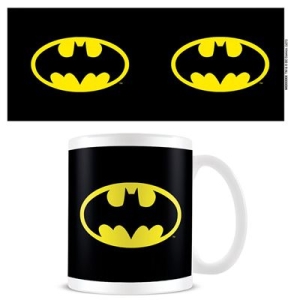 The Batman - Batman (Logo) Mug ryhmässä MERCHANDISE / Muki / Soundtrack @ Bengans Skivbutik AB (5669303)