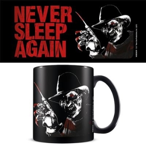 A Nightmare On Elm Street - A Nightmare On Elm Street (Never Sleep Again) Black Pod Mug ryhmässä MERCHANDISE / Muki / Soundtrack @ Bengans Skivbutik AB (5669317)