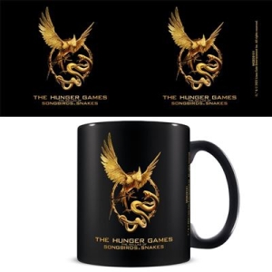The Hunger Games - The Hunger Games: The Ballad Of Songbirds And Snakes Black Pod Mug ryhmässä MERCHANDISE / Muki / Soundtrack @ Bengans Skivbutik AB (5669328)