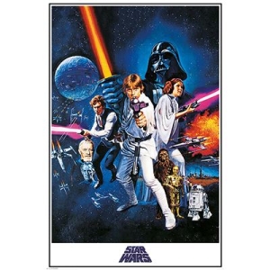 Star Wars - Star Wars - A New Hope (One Sheet)  Poster (91,5 X 61 Cm) ryhmässä MERCHANDISE / Poster / Soundtrack @ Bengans Skivbutik AB (5669335)