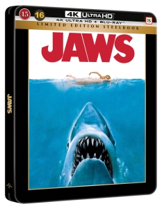 Movie - Jaws (Steelbook 3-Disc (4K Uhd + Bd) ryhmässä Elokuva / Film UHD-4K / / @ Bengans Skivbutik AB (5669808)