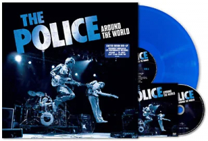 The Police - Around The World (Blue Vinyl +Dvd) ryhmässä Musiikki / LP+DVD / Pop-Rock @ Bengans Skivbutik AB (5669909)