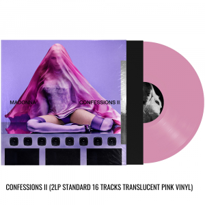 Madonna - Confessions Ii (2Lp Standard 16 Tracks Translucent Pink Vinyl) ryhmässä VINYYLI / Kommande / Pop-Rock @ Bengans Skivbutik AB (5670015)
