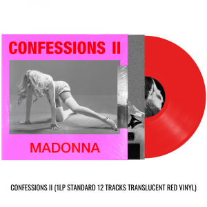Madonna - Confessions Ii (1Lp Standard 12 Tracks Translucent Red Vinyl) ryhmässä VINYYLI / Kommande / Pop-Rock @ Bengans Skivbutik AB (5670016)