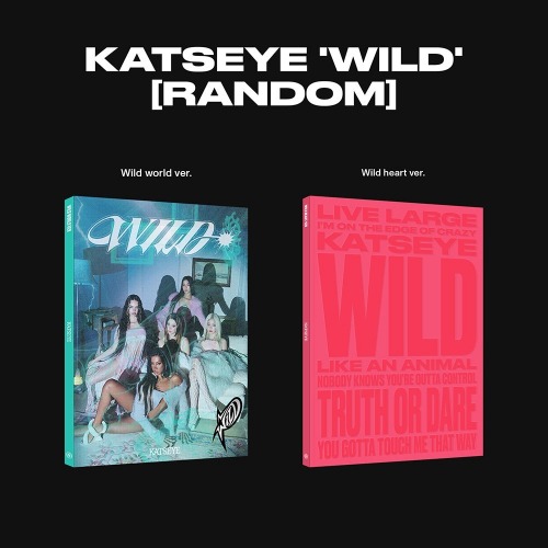 Katseye - Wild (Random Ver.) ryhmässä Minishops / K-Pop Minishops / Katseye @ Bengans Skivbutik AB (5670035)
