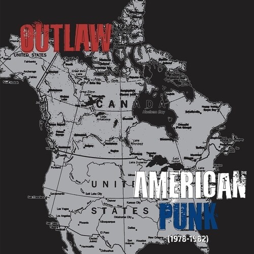 Various Artists - Outlaw American Punk (1978-1982) ryhmässä VINYYLI / Pop-Rock @ Bengans Skivbutik AB (5670177)
