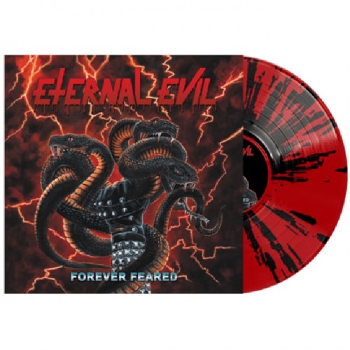 Eternal Evil - Forever Feared (Red & Black Splatter Vinyl LP) ryhmässä ME SUOSITTELEMME / Perjantain julkaisut / 2026-05-29 @ Bengans Skivbutik AB (5670248)