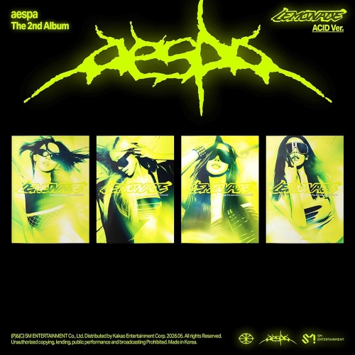 aespa - Lemonade (Acid Ver.) (Random Ver.) ryhmässä Minishops / K-Pop Minishops / Aespa @ Bengans Skivbutik AB (5670528)