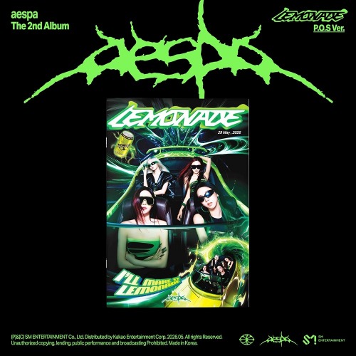 aespa - Lemonade (P.O.S Ver.) ryhmässä Minishops / K-Pop Minishops / Aespa @ Bengans Skivbutik AB (5670529)