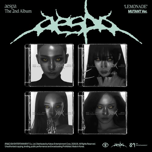 aespa - Lemonade (Mutant Ver.) (Random Ver.) ryhmässä Minishops / K-Pop Minishops / Aespa @ Bengans Skivbutik AB (5670530)